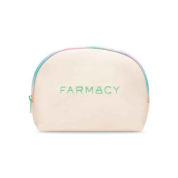 The Glow to Go Pouch Makeup Case Traveling Farmacy Beauty