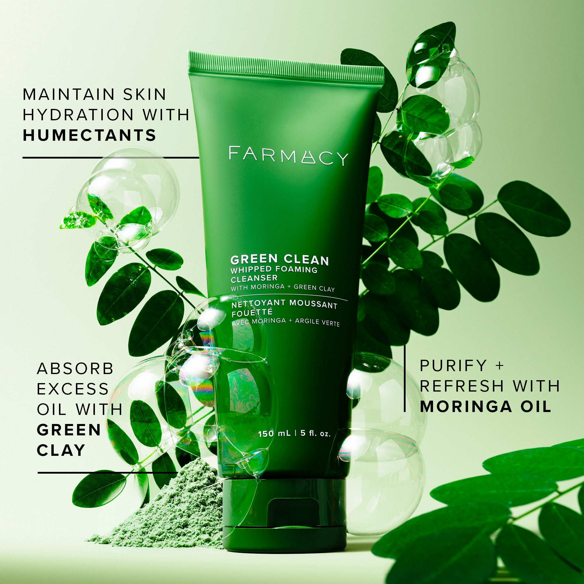 Green Clean Whipped Foaming Cleanser