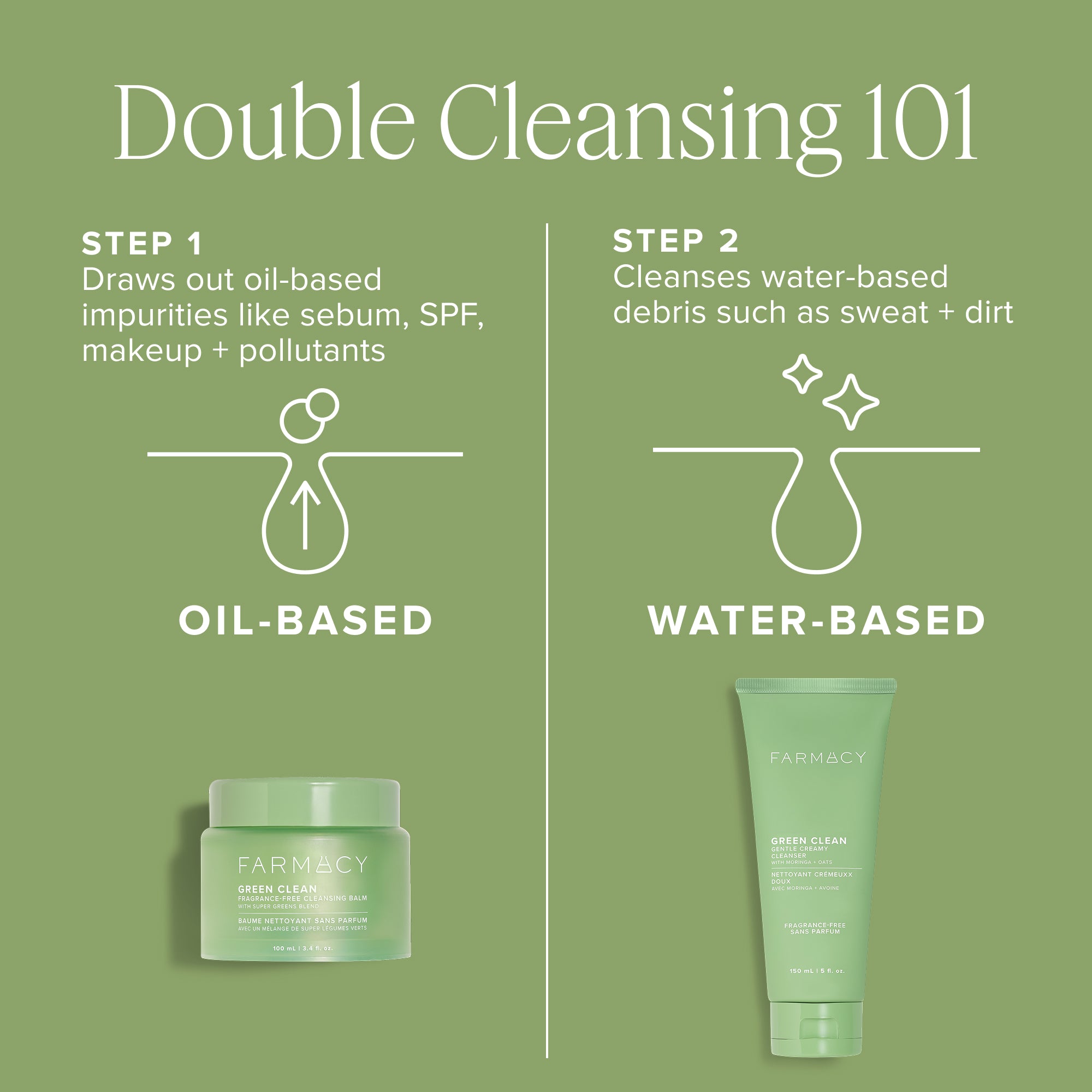 Green Clean Fragrance-Free Cleansing Balm