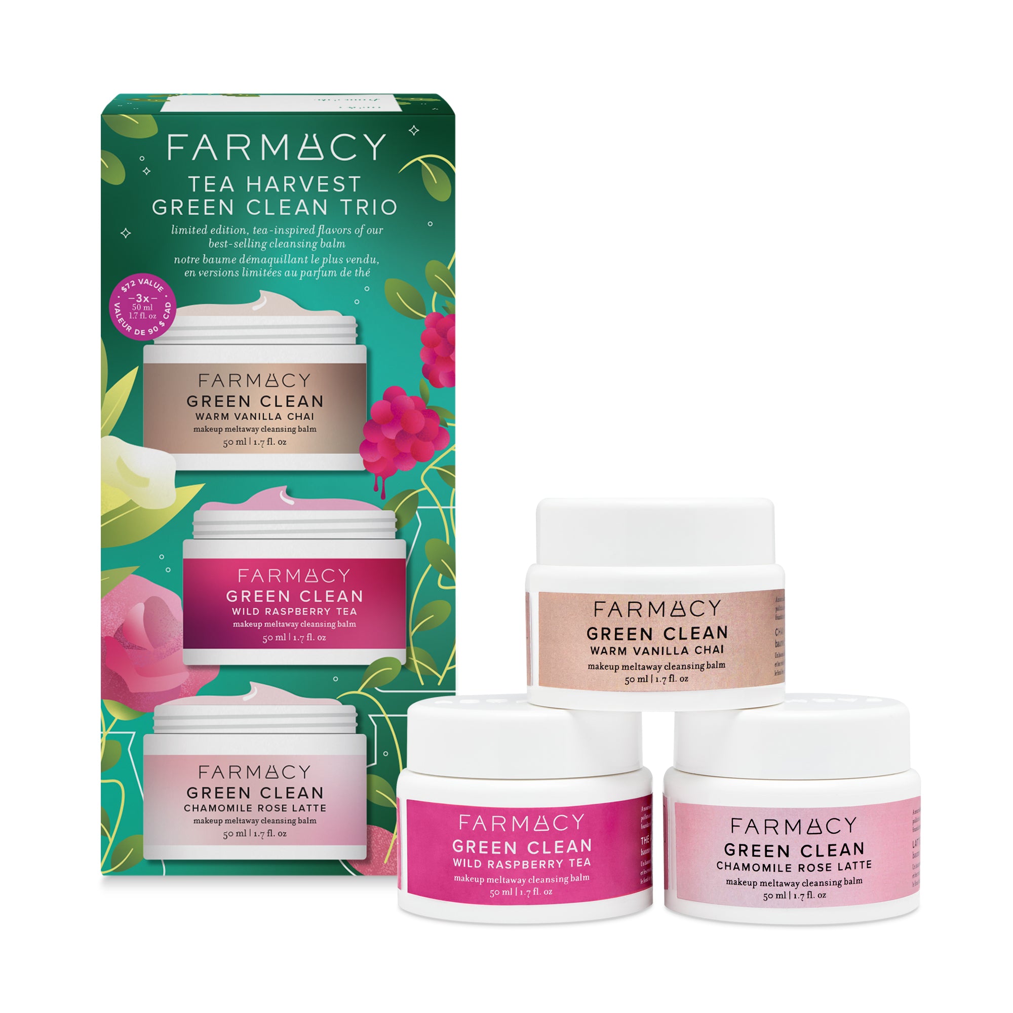 Tea Harvest Green Clean Trio - Farmacy Beauty